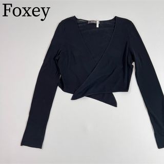 フォクシー(FOXEY)のFoxey フォクシー　パーフェクトコンパクトカーディガン　ボレロ(カーディガン)