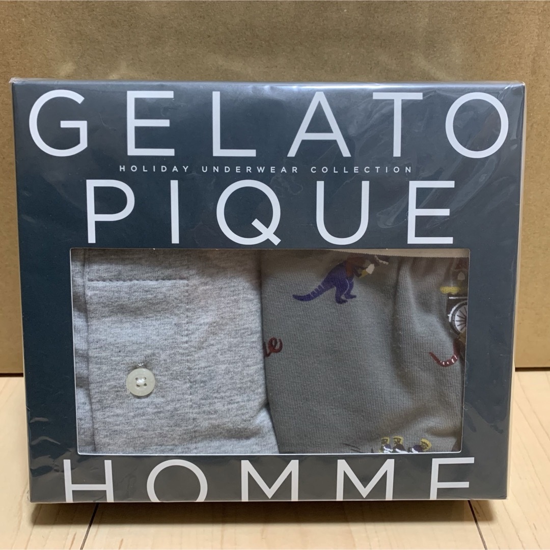 gelato pique(ジェラートピケ)の【新品未使用】gelatopique HOME ボクサーパンツ2枚セット メンズのアンダーウェア(ボクサーパンツ)の商品写真