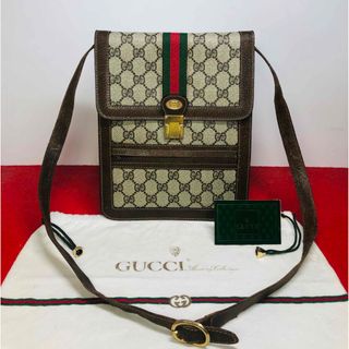 グッチ(Gucci)の【美品 】GUCCI  オールドグッチ  シェリーライン  ショルダー バッグ(ショルダーバッグ)