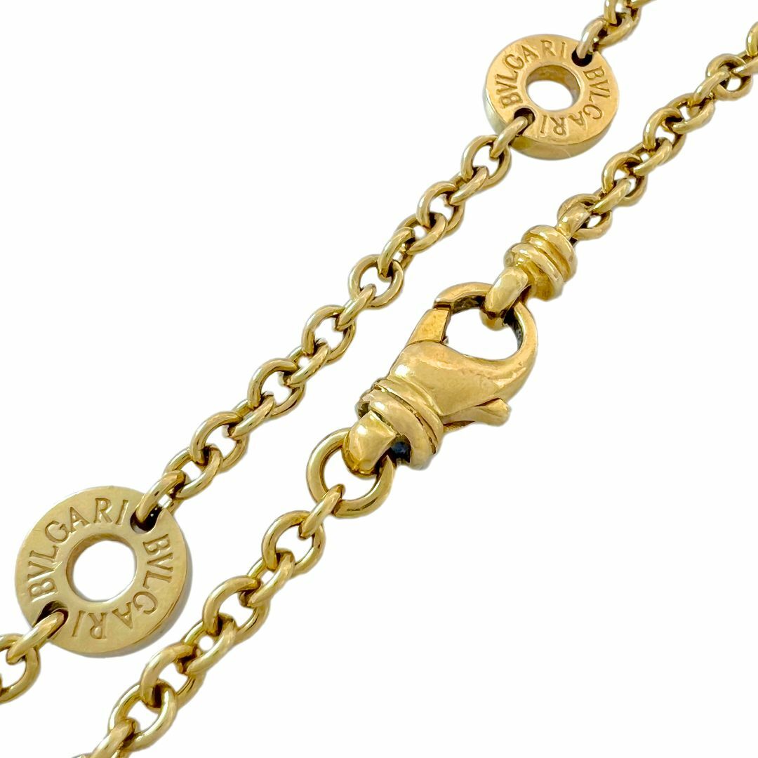 BVLGARI ブルガリ ネックレス ブルガリブルガリ チェーン K18 YG BVLGARI ブルガリ ネックレス ブルガリブルガリ チェーン K18 YG