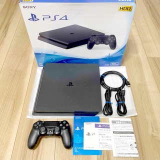 プレイステーション4(PlayStation4)の PS4 ブラック 500GB CUH-2200AB01 プレイステーション4(家庭用ゲーム機本体)