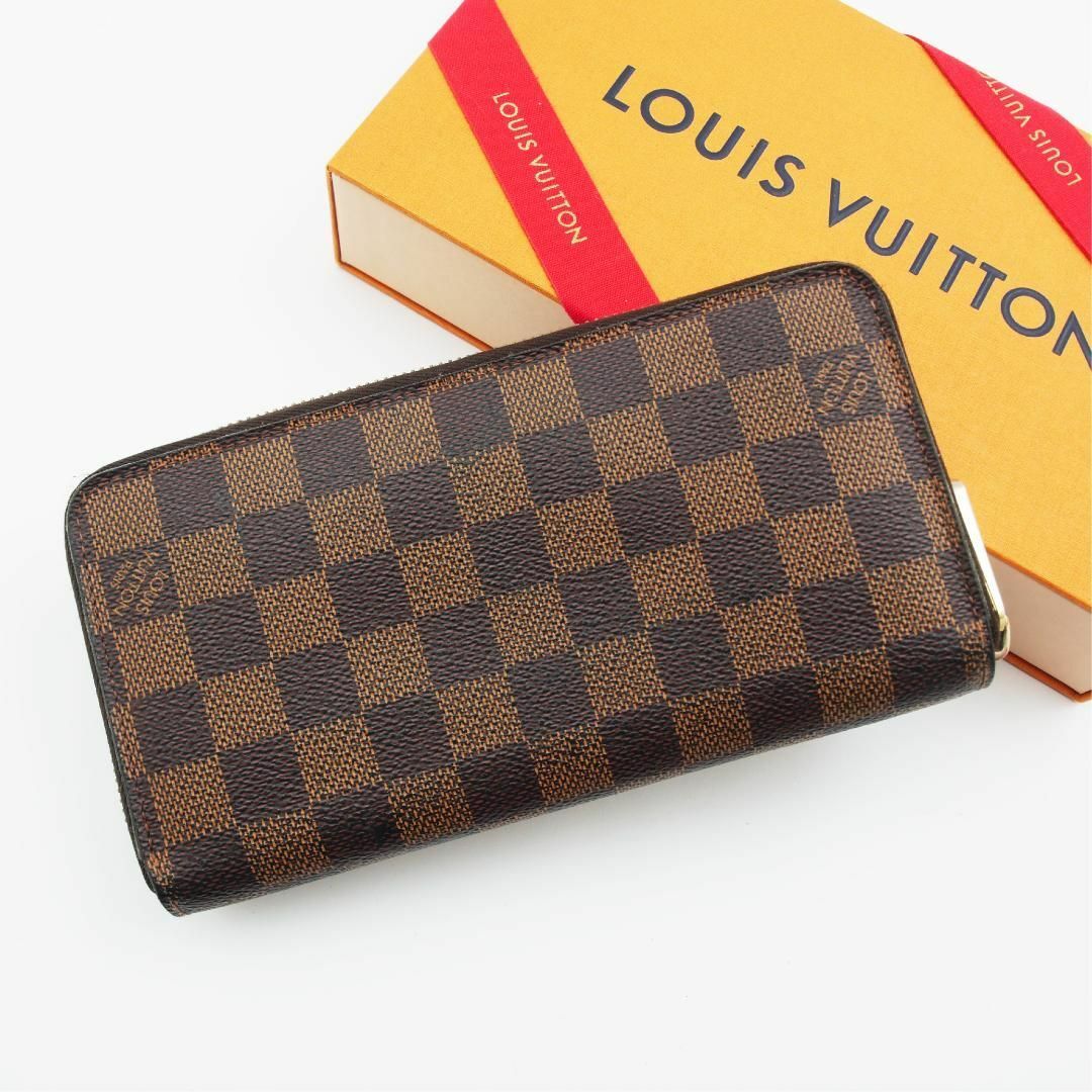 LOUIS VUITTON - 極美品✨ ルイヴィトン ダミエ ジッピーウォレット ...