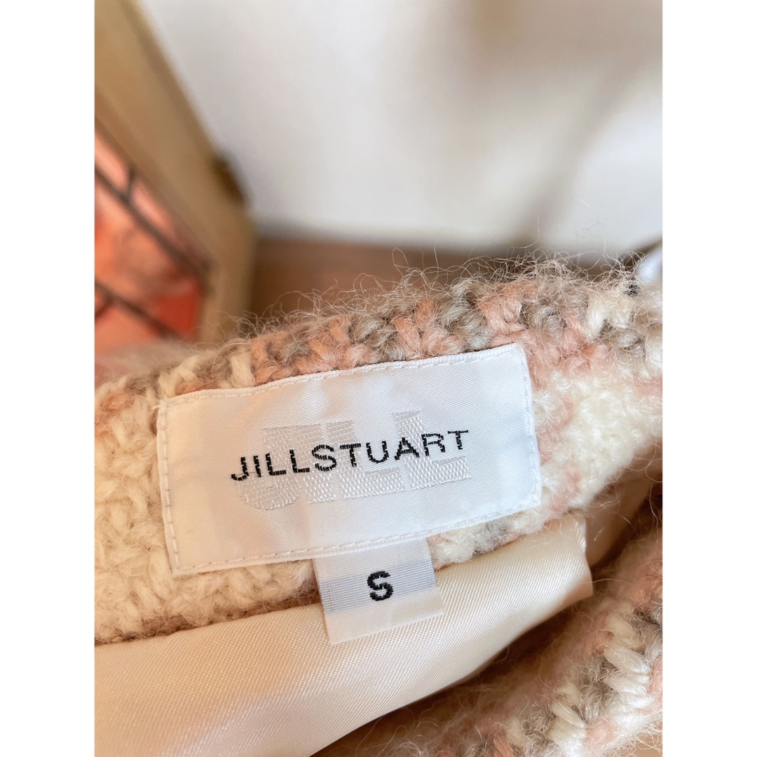 JILL by JILLSTUART(ジルバイジルスチュアート)のジルバイ　ジルスチュアート　タイト　ミニ　スカート　チェック　ピンク　かわいい レディースのスカート(ミニスカート)の商品写真