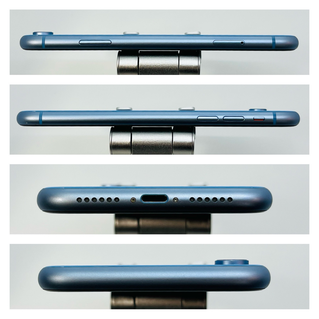 A 新品電池　iPhone XR Blue 128 GB SIMフリー　本体