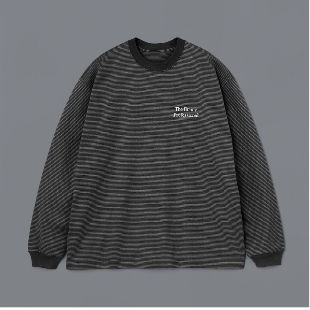 ennoy L/S BORDER T-SHIRTS - speedlb.com