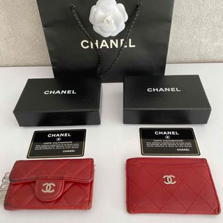 シャネル(CHANEL)のCHANEL マトラッセ　カードケース　キーケース(名刺入れ/定期入れ)