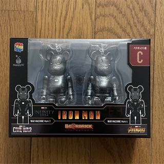 ベアブリック(BE@RBRICK)のIRONMAN BE@RBRICK 一番くじ ベアブリック MARVEL C賞(キャラクターグッズ)