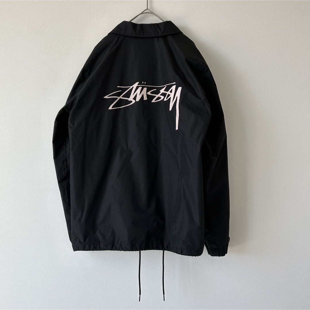 即購入OKstussy ステューシー 刺繍 ロゴ バックプリント コーチ