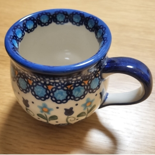 ポーリッシュポタリー(Polish Pottery)のポーリッシュポタリー　マグカップ(グラス/カップ)