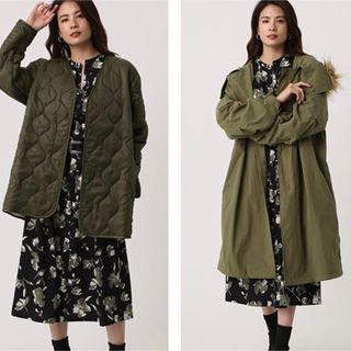 アズールバイマウジー(AZUL by moussy)のAZUL BY MOUSSY OVER MODS COAT オーバーモッズコート(モッズコート)