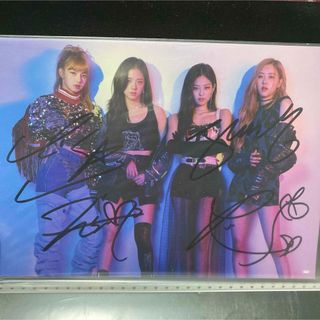 BLACKPINK - blackpink サイン 直筆 公式非売品ポストカードの BLACKPINK - blackpink サイン 直筆 公式非売品ポストカードの