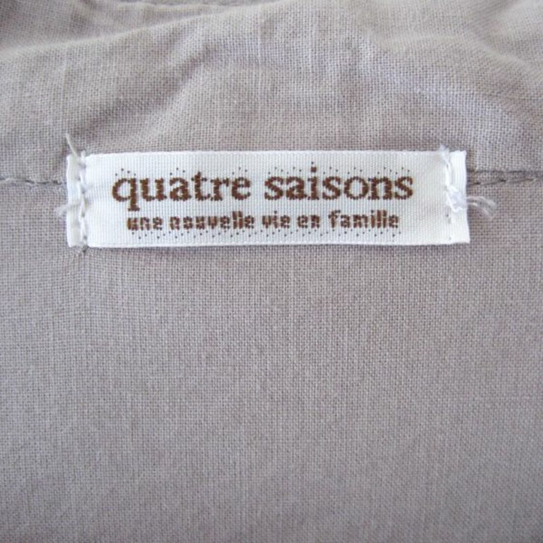 quatre saisons(キャトルセゾン)の美品　quatre saisons／キャトルセゾン★　コットンロングワンピース レディースのワンピース(ロングワンピース/マキシワンピース)の商品写真