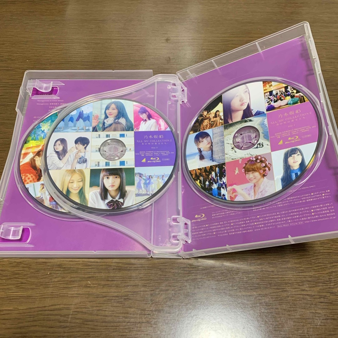 乃木坂46(ノギザカフォーティーシックス)のALL MV COLLECTION あの時の彼女たち　2Blu-ray&1DVD エンタメ/ホビーのDVD/ブルーレイ(アイドル)の商品写真