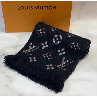 ルイヴィトン(LOUIS VUITTON)のメリー様専用LOUIS VUITTONマフラー エシャルプ ノワール(マフラー/ショール)