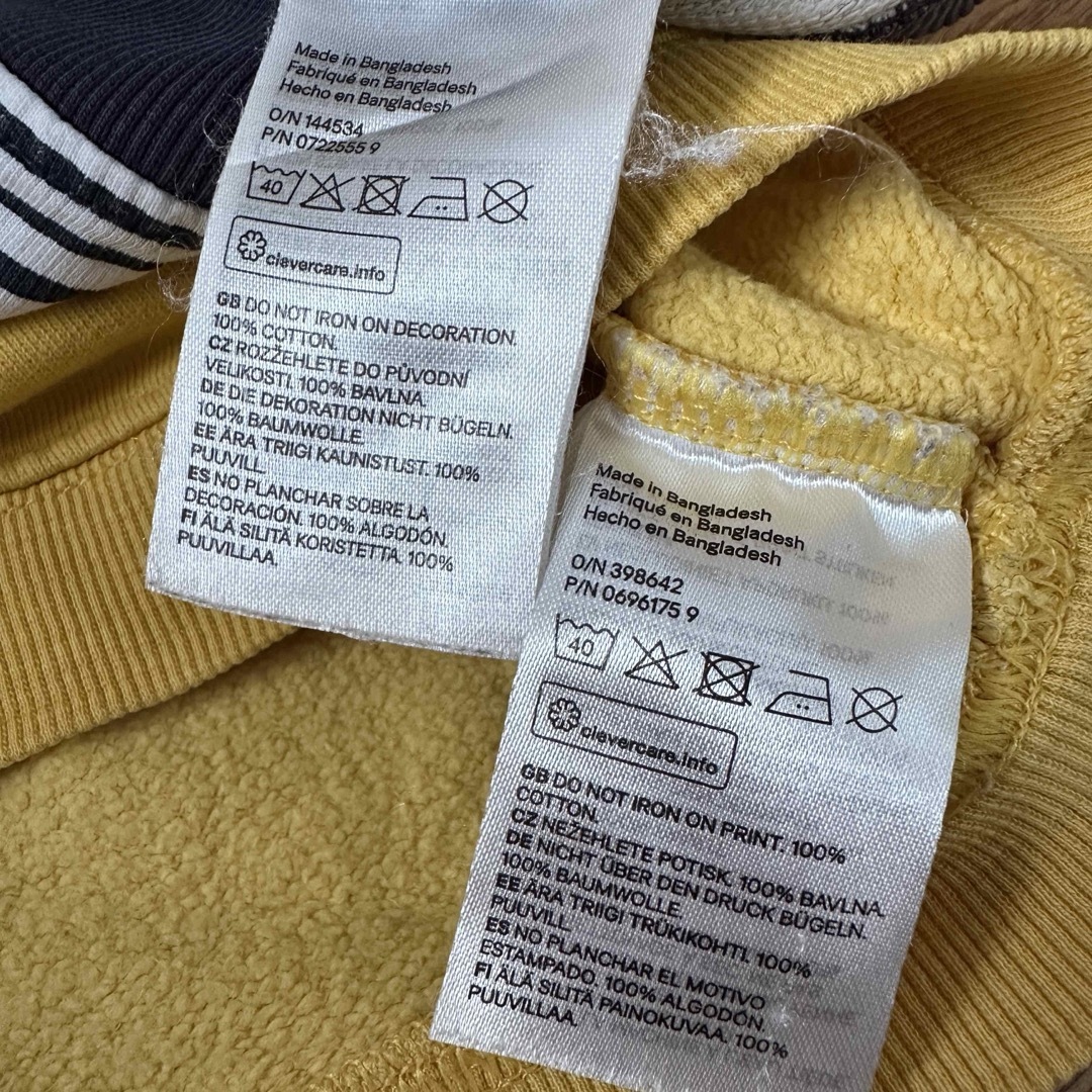 H&M(エイチアンドエム)のH&M　トレーナー　セット　75 キッズ/ベビー/マタニティのベビー服(~85cm)(トレーナー)の商品写真