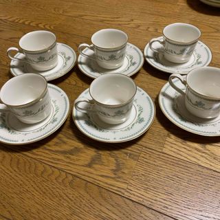 ノリタケ(Noritake)のノリタケ アイボリーチャイナ ６客セット(グラス/カップ)