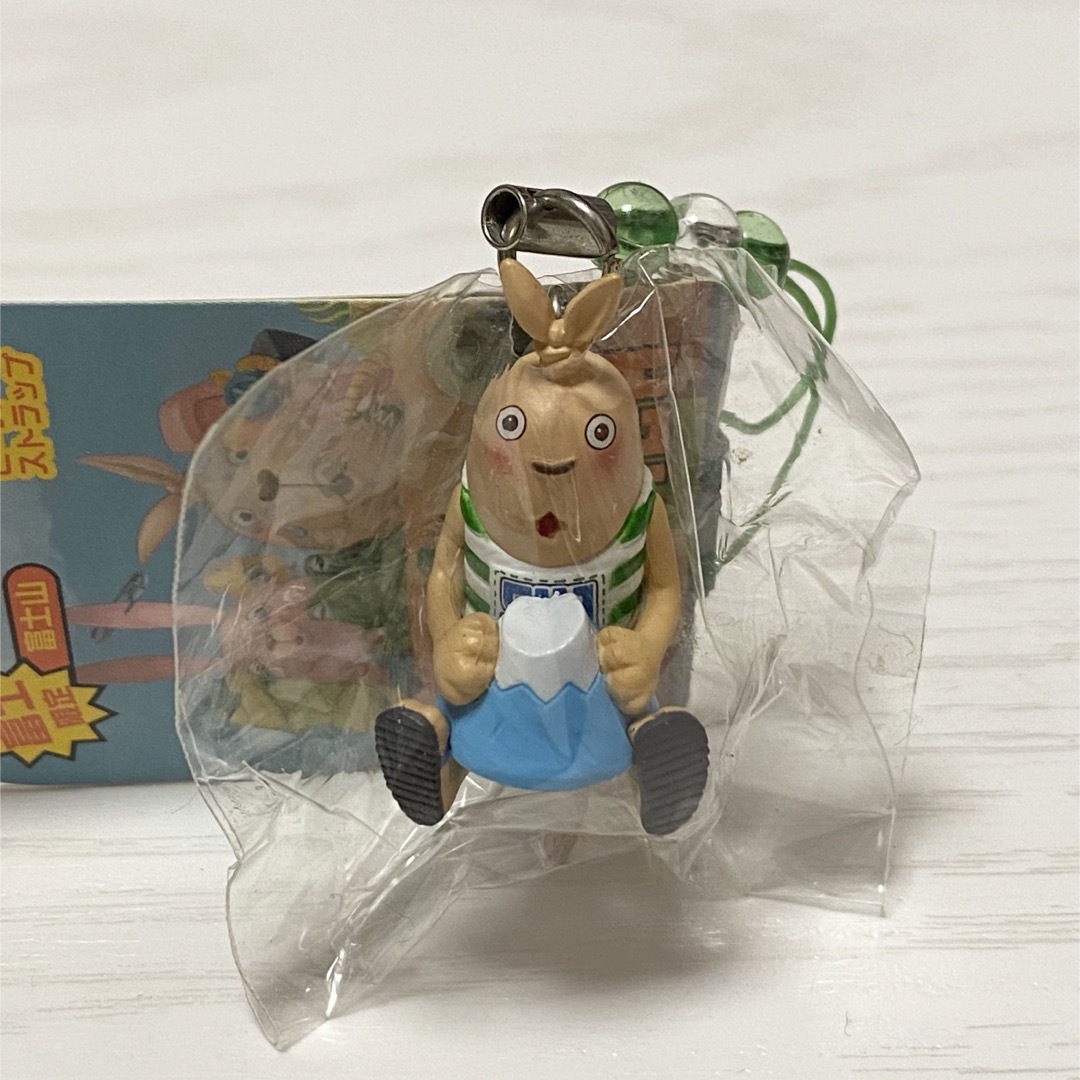 ご当地ストラップ　ウサビッチ　プーチン　キャラクター　ウサギ　富士山　富士限定 エンタメ/ホビーのアニメグッズ(キーホルダー)の商品写真