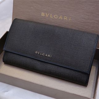 ブルガリ(BVLGARI)の♡美品♥︎ BVLGARI 長財布 ウィークエンド 二つ折り PVC(長財布)