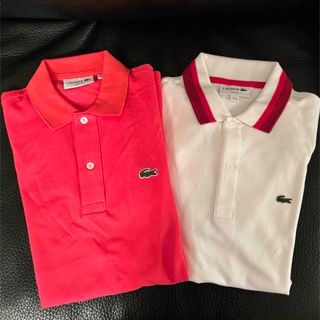 ラコステ(LACOSTE)のLACOSTE ラコステ　ポロシャツ２枚セット　メンズ XSサイズ(ポロシャツ)