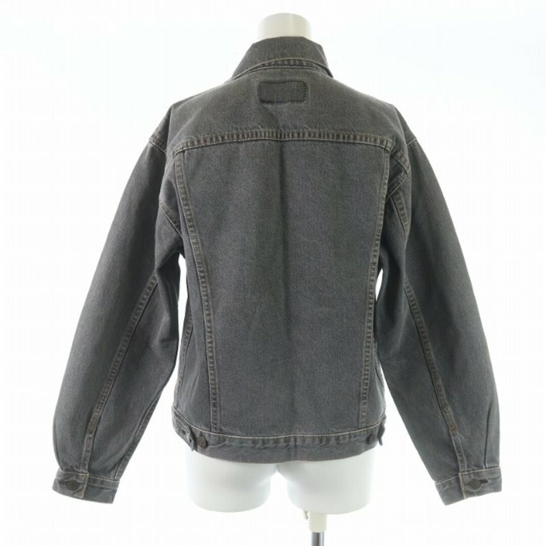 Levi's(リーバイス)のリーバイス デニムジャケット Gジャン ジージャン USED加工 M グレー レディースのジャケット/アウター(Gジャン/デニムジャケット)の商品写真