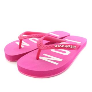 ディースクエアード(DSQUARED2)のDSQUARED2 BE ICON FLIP FLOPS ビーチサンダル 35(サンダル)