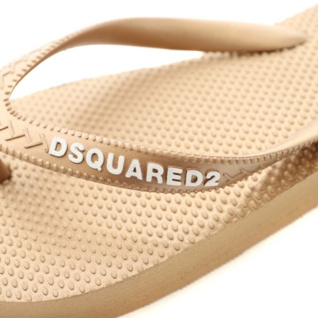 DSQUARED2(ディースクエアード)のDSQUARED2 BE ICON FLIP FLOPS ビーチサンダル 36 レディースの靴/シューズ(サンダル)の商品写真