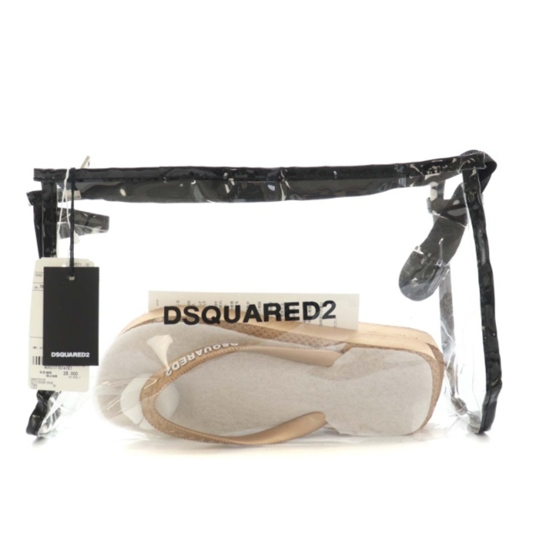 DSQUARED2(ディースクエアード)のDSQUARED2 BE ICON FLIP FLOPS ビーチサンダル 36 レディースの靴/シューズ(サンダル)の商品写真