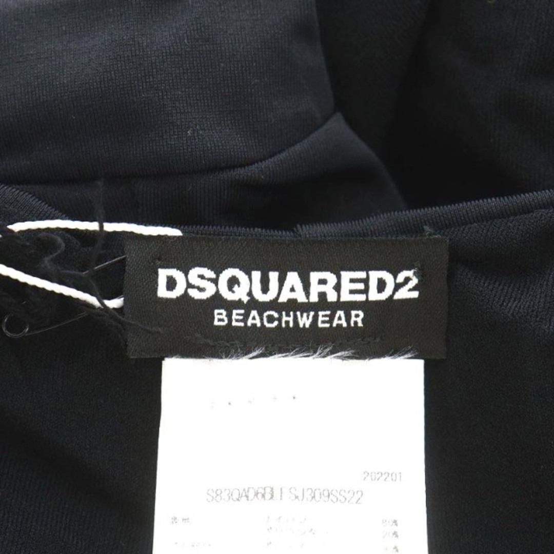DSQUARED2(ディースクエアード)のディースクエアード ONE PIECE 水着 ロゴ 40 L 黒 レディースの水着/浴衣(水着)の商品写真