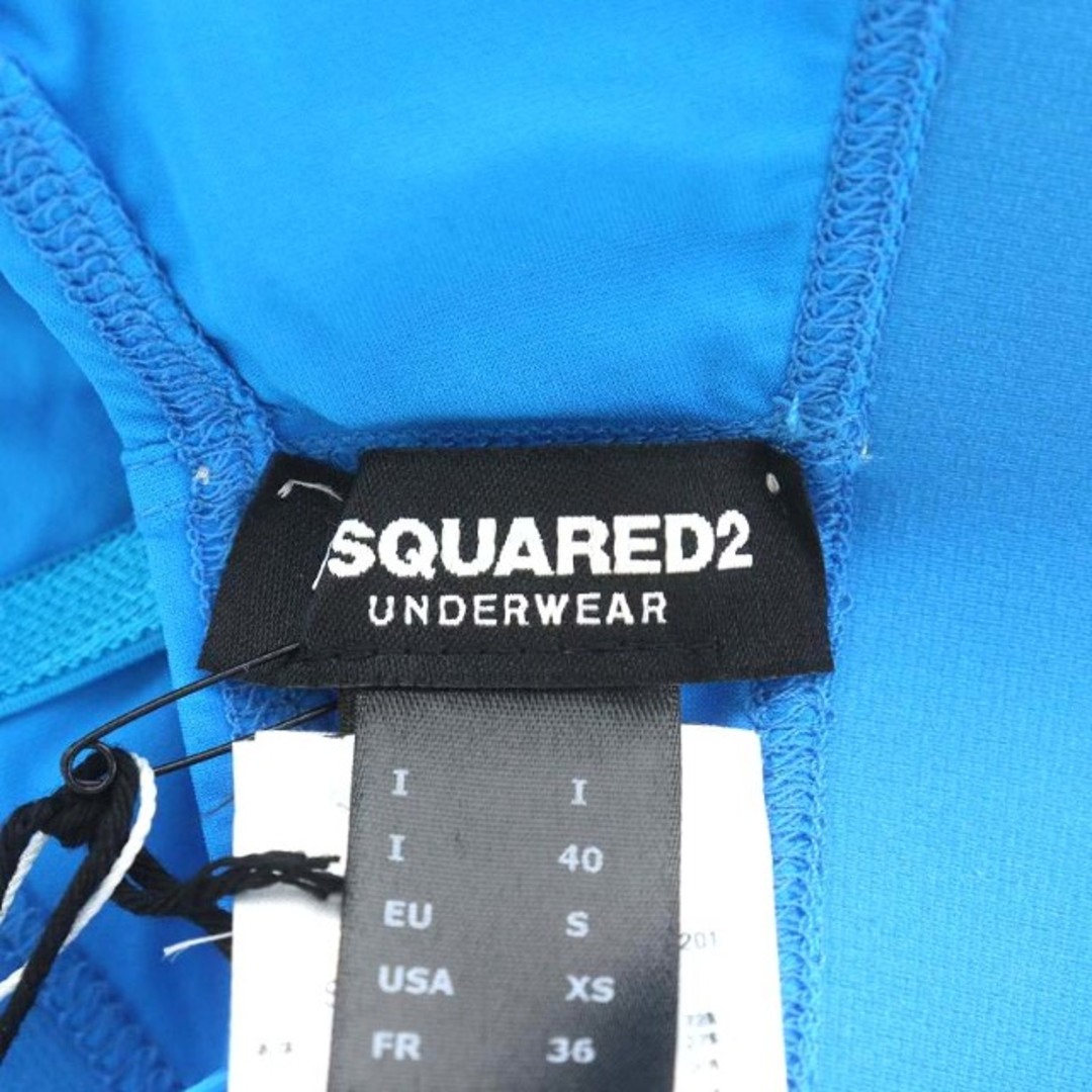 DSQUARED2(ディースクエアード)のディースクエアード TRIANGLE BRA ビキニ 水着 ロゴ 1 S 水色 レディースの水着/浴衣(水着)の商品写真