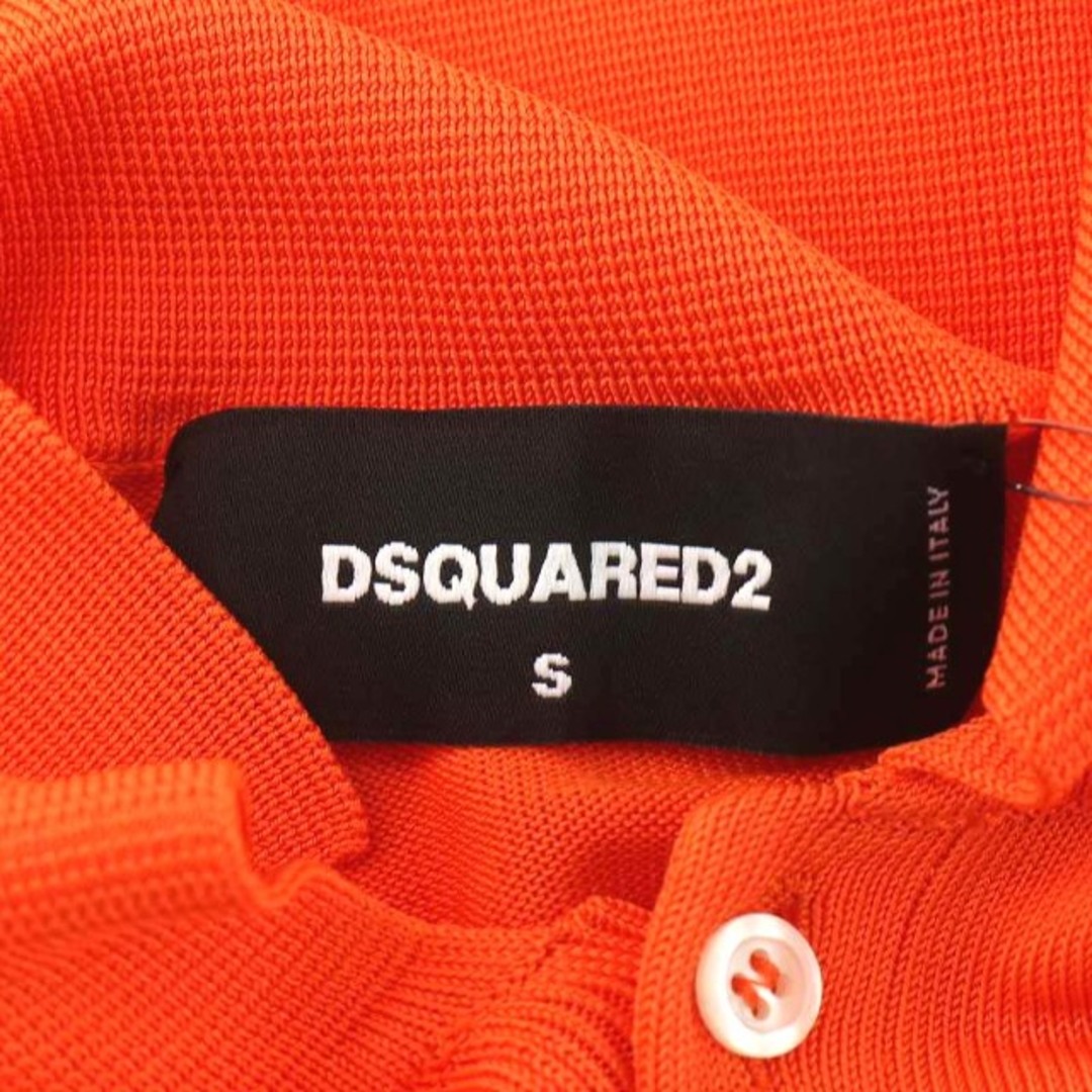 DSQUARED2(ディースクエアード)のディースクエアード DSQUARED2 ポロシャツ 半袖 S オレンジ レディースのトップス(ポロシャツ)の商品写真