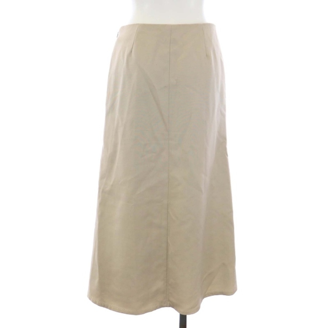 ミューズ ドゥーズィエム クラス Flare Skirt 34 XS ベージュ レディースのスカート(ロングスカート)の商品写真