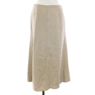 ミューズ ドゥーズィエム クラス Flare Skirt 34 XS ベージュ(ロングスカート)