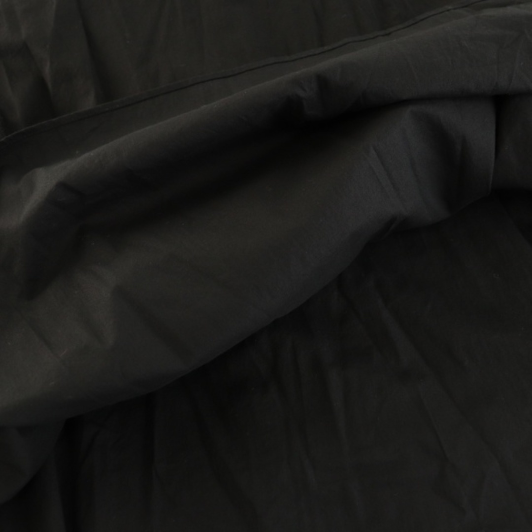 Ron Herman(ロンハーマン)のロンハーマン スカート ロング マキシ フレア ギャザー イージー S 黒 レディースのスカート(ロングスカート)の商品写真