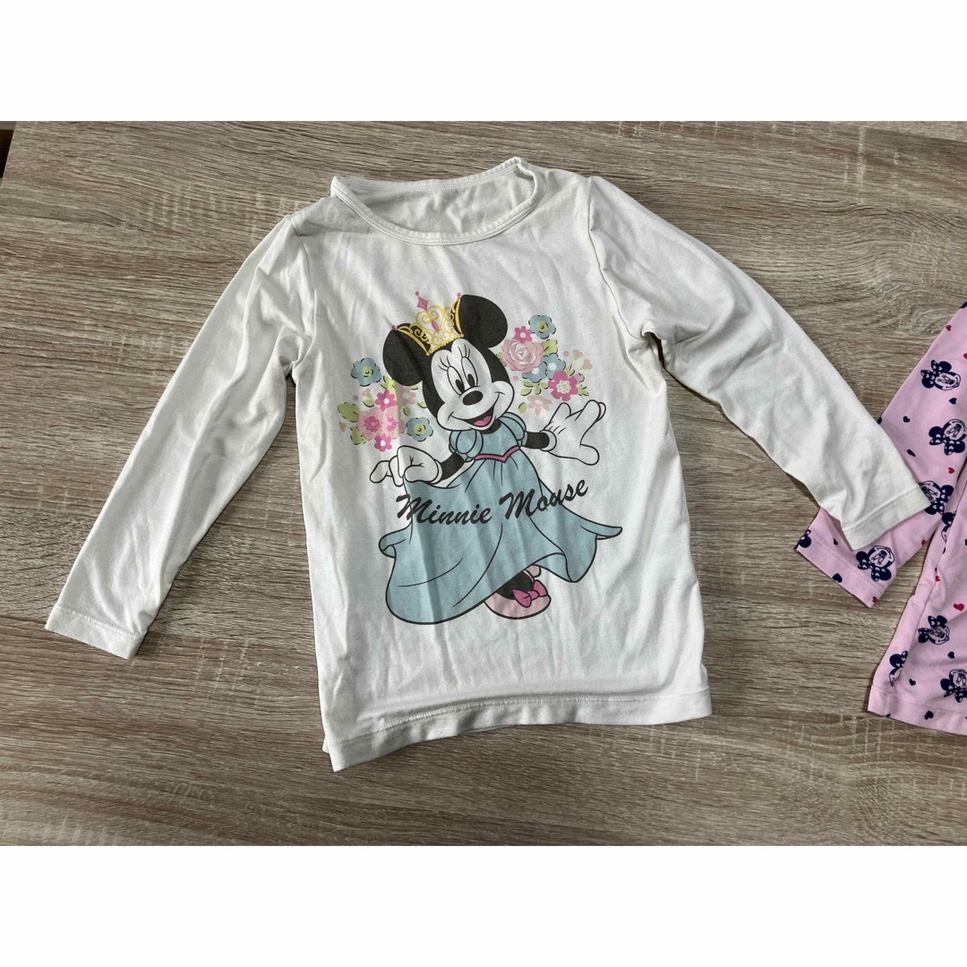 UNIQLO(ユニクロ)のヒートテック　ディズニー　ミニー　ミッキー キッズ/ベビー/マタニティのキッズ服女の子用(90cm~)(下着)の商品写真