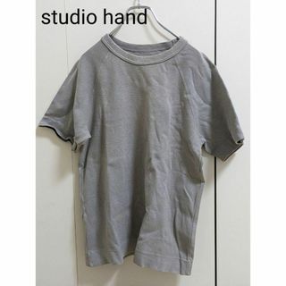 【未使用】studio hand/クルーネックラグラン半袖スウェット(スウェット)