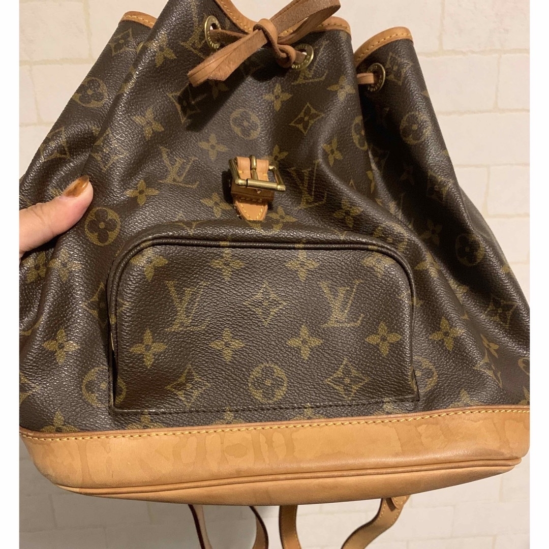 LOUIS VUITTON(ルイヴィトン)のルイヴィトン　ミニモンスリ レディースのバッグ(リュック/バックパック)の商品写真