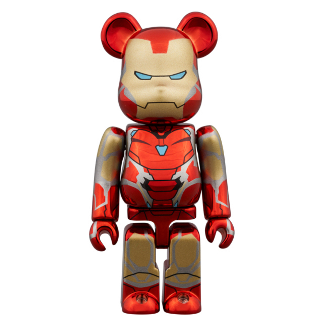 BE@RBRICK(ベアブリック)のBE@RBRICKアイアンマンMARK85CHROME Ver100/400% エンタメ/ホビーのフィギュア(その他)の商品写真