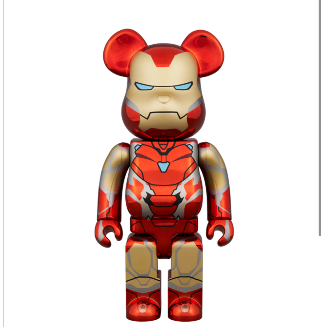 ZOZOオンライン購入分ベアブリック BE@RBRICK IRON MAN  1000％ アイアンマン