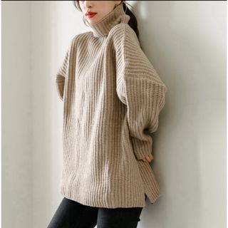 ザラ(ZARA)の【新品未使用】mite ハイネックニット (ニット/セーター)