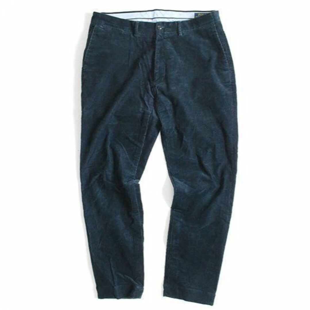 豪華ラッピング無料 POLO RALPH LAUREN コーデュロイ ダークネイビー 35/32 パンツ