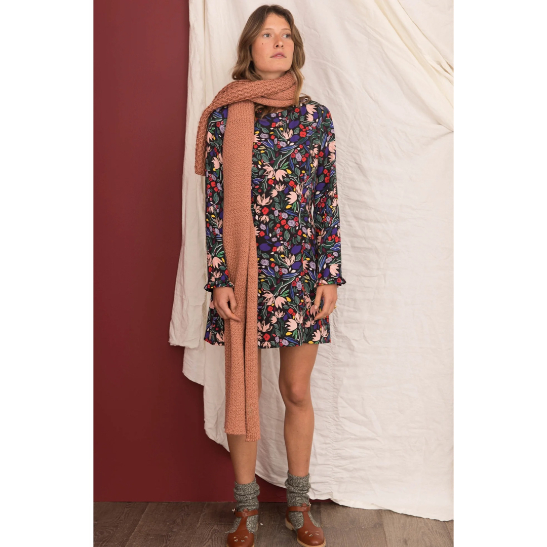 Balzac Paris バルザックパリ フラワー 花 ミニワンピース XS Balzac Paris バルザックパリ フラワー 花 ミニワンピース XS