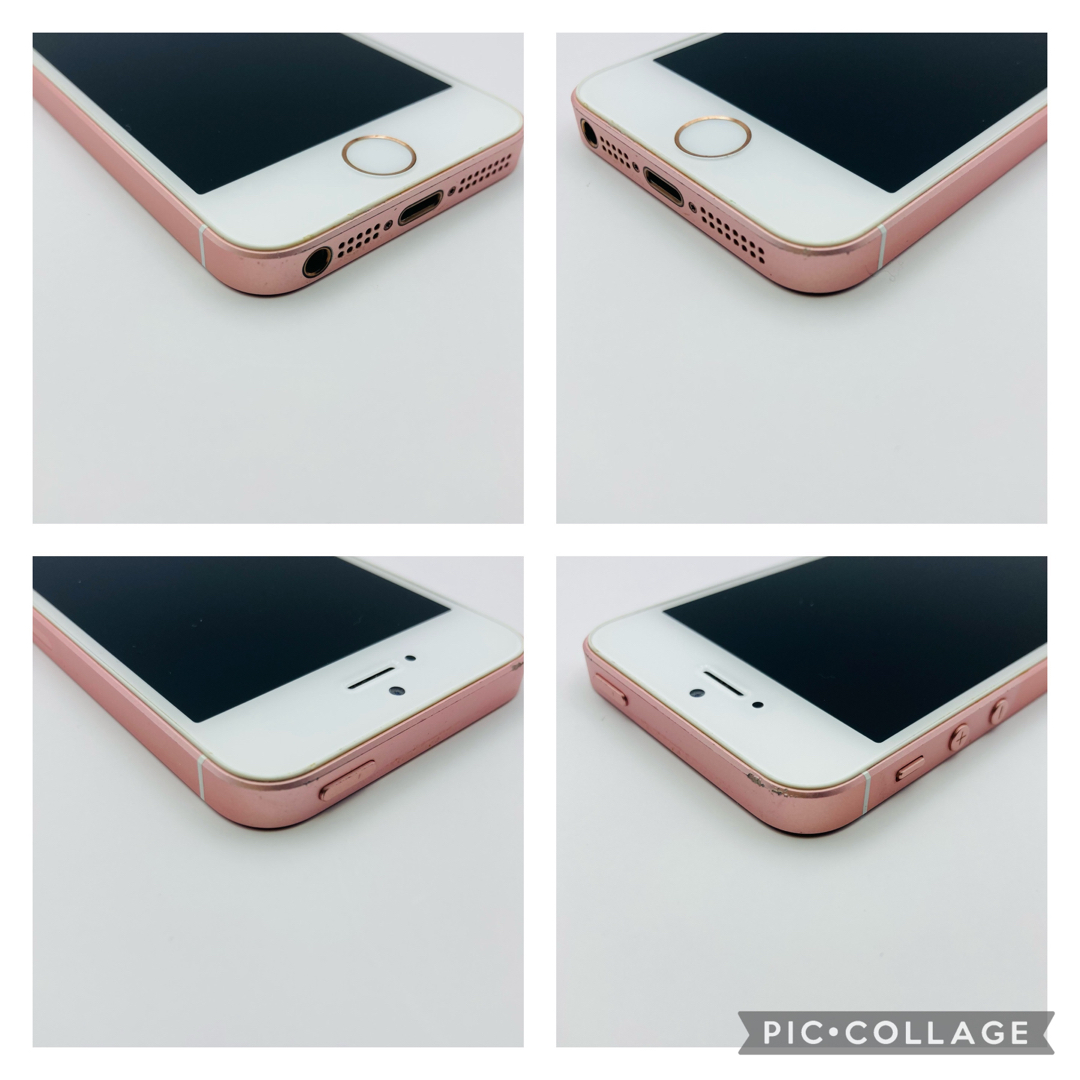 特典付☆iPhone SE RoseGold 64GB SIMフリー 100%