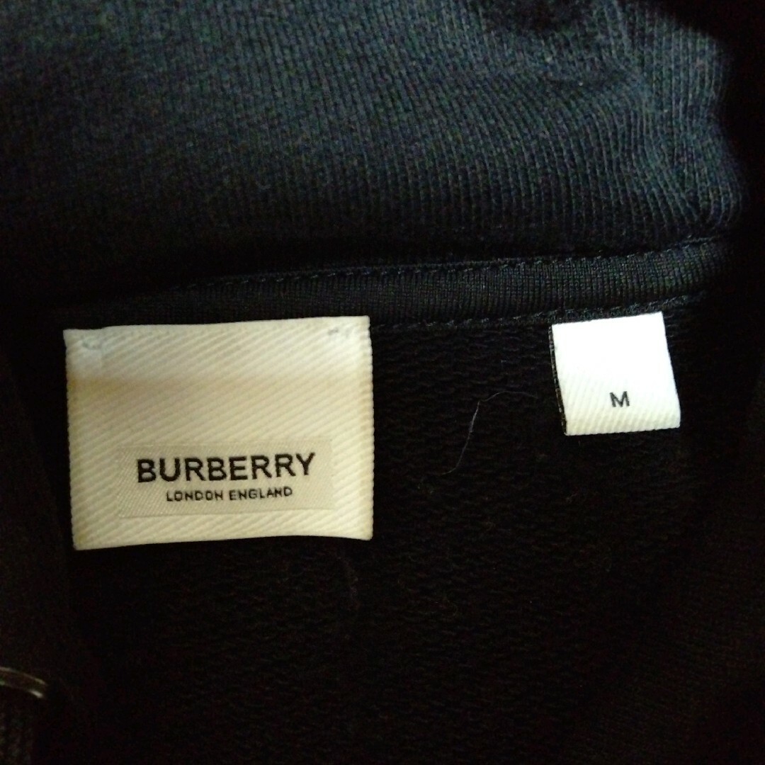 BURBERRY(バーバリー)のBURBERRY LONDON ENGLAND フーディパーカー ブラック 黒 メンズのトップス(パーカー)の商品写真