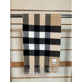 バーバリー(BURBERRY)のBURBERRY バーバリー マフラー スカーフ ストール チェック カシミヤ(マフラー/ショール)