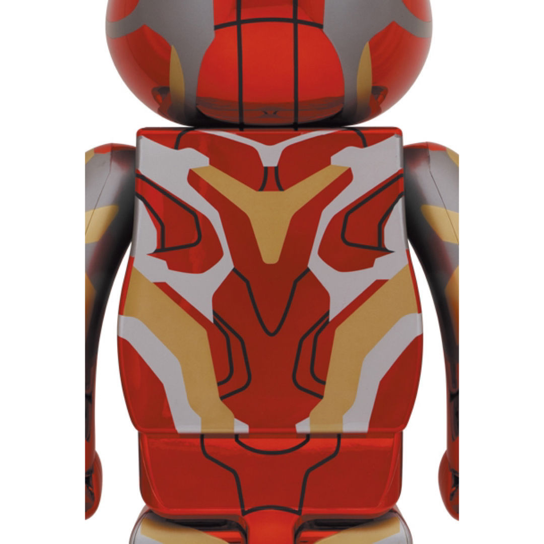 BE@RBRICK IRON MAN MARK85 CHROME Ver.METEORフィギュア