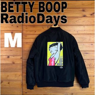 ベティブープ(Betty Boop)のBETTY BOOP  ジャケット　ma-1(ナイロンジャケット)