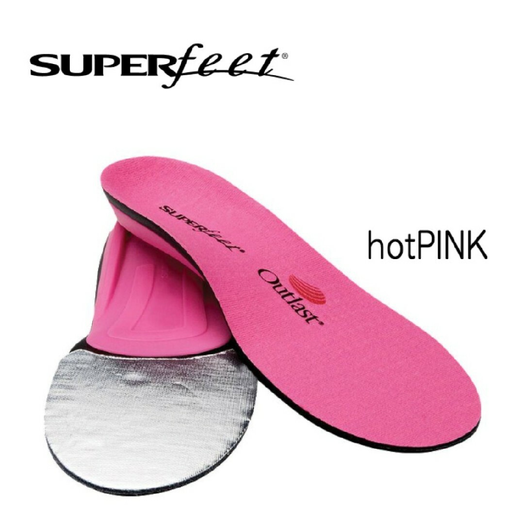 SUPERfeet - スーパーフィート インソール ホットピンク SUPERfeet - スーパーフィート インソール ホットピンク