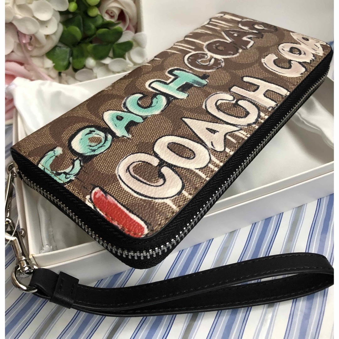 COACH - 新品未使用COACHコーチ 長財布 メンズレディース マルチ