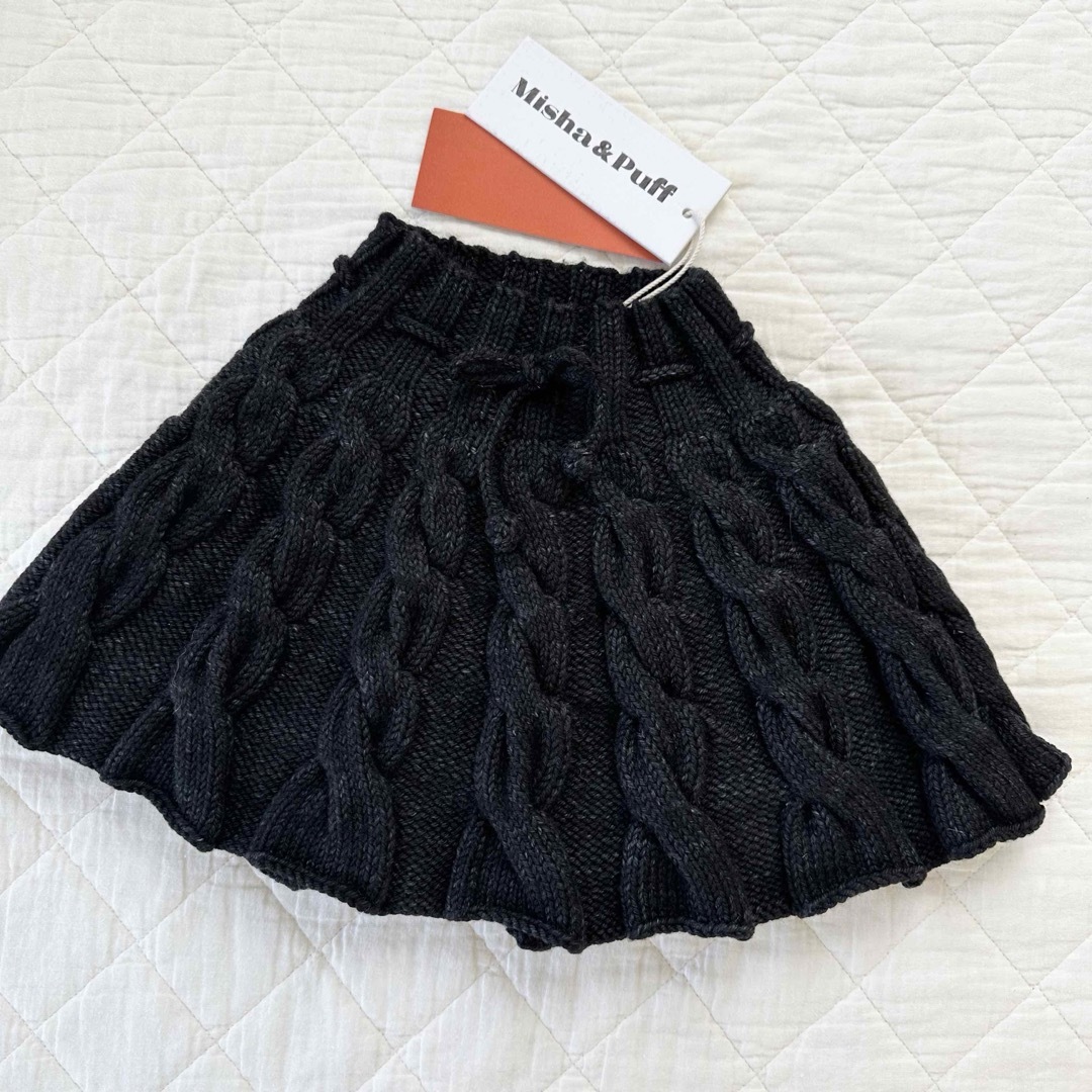 misha\u0026puff cable skating skirt 4Y試着のみの美品です