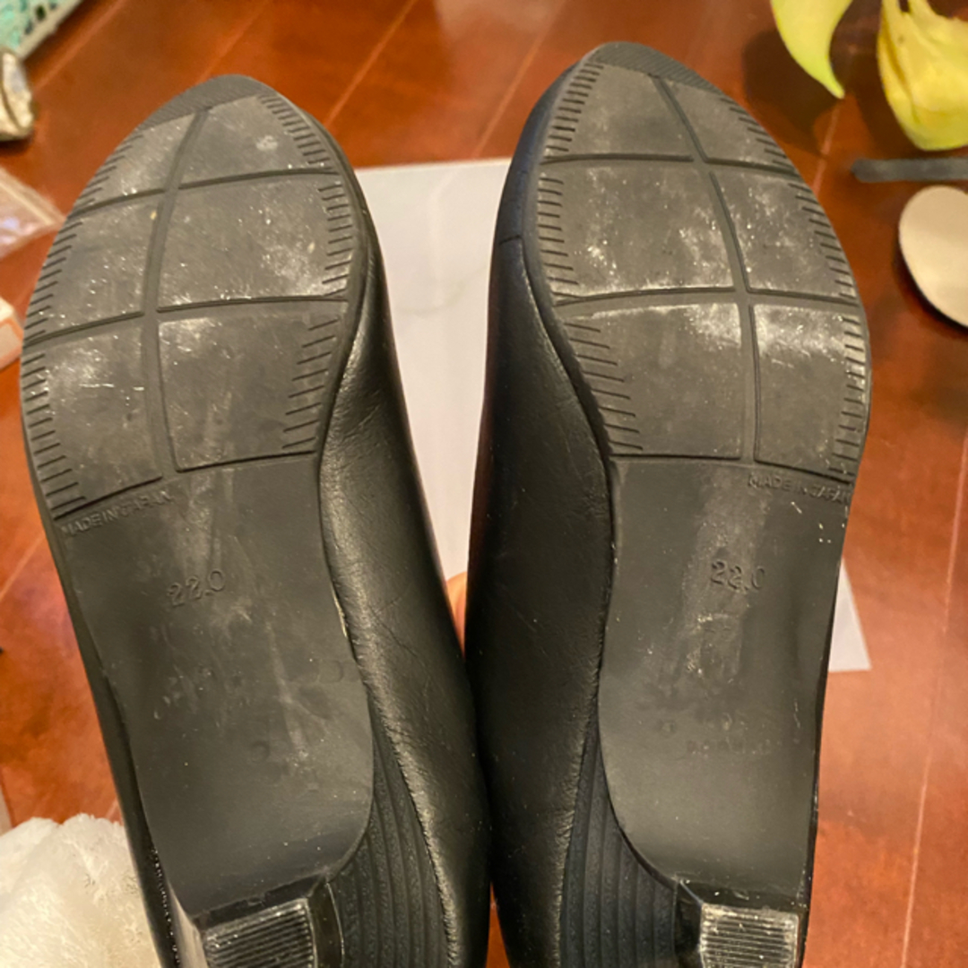 ギャザー⭐︎楽ちん⭐︎痛くない！！就活⭐︎オフィス レディースの靴/シューズ(ハイヒール/パンプス)の商品写真